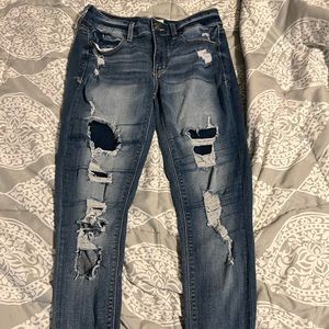 Mudd Flx Stretch Low Rise Ankle Jegging size 5